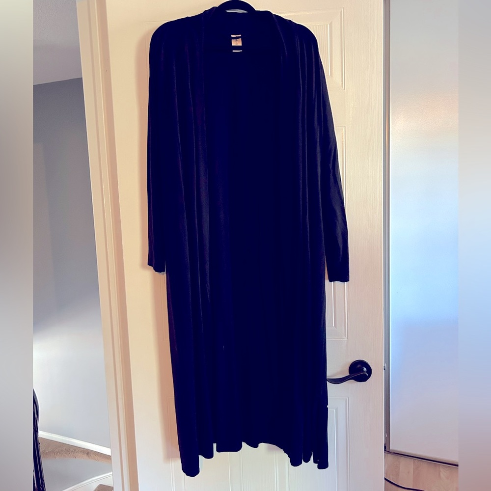 Duster/cardigan Black Smash + Tess